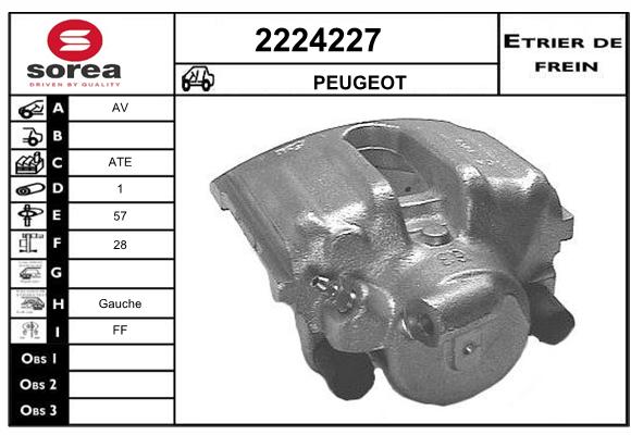 Estribo de freno SEEAC 4224227