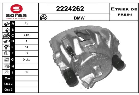 Estribo de freno SEEAC 4224262