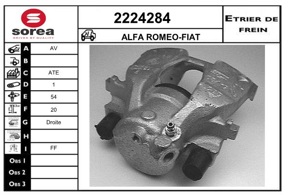 Estribo de freno SEEAC 4224284