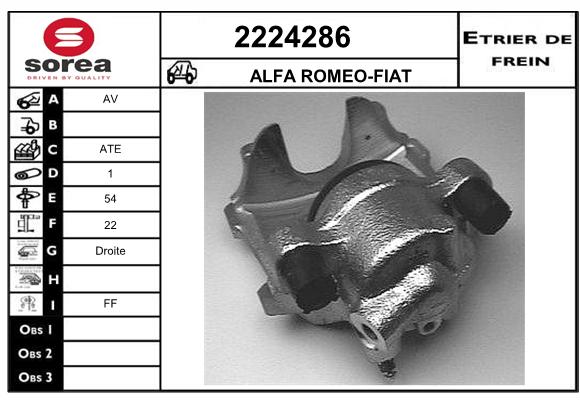 Estribo de freno SEEAC 4224286