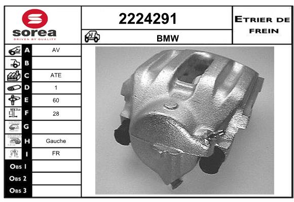 Estribo de freno SEEAC 4224291