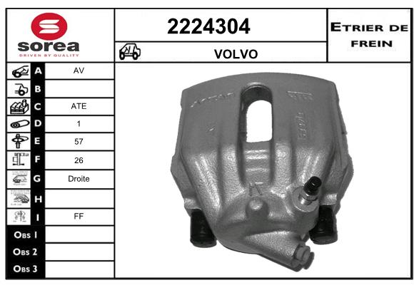 Estribo de freno SEEAC 4224304