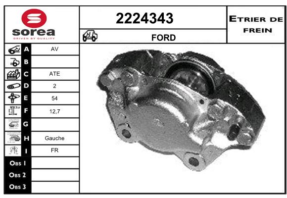 Estribo de freno SEEAC 4224343