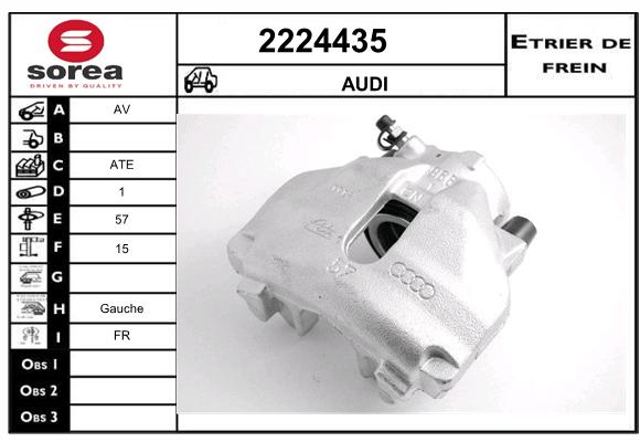 Estribo de freno SEEAC 4224435