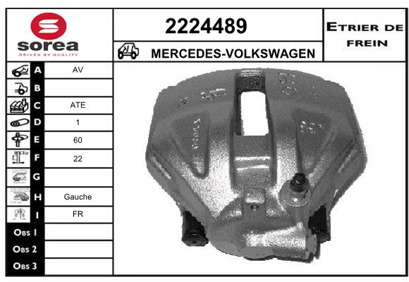 Estribo de freno SEEAC 4224489