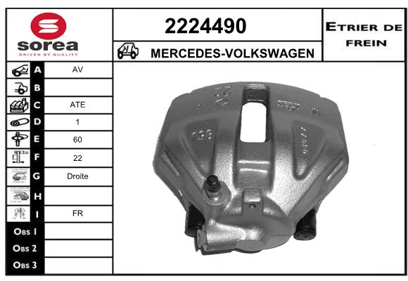 Estribo de freno SEEAC 4224490