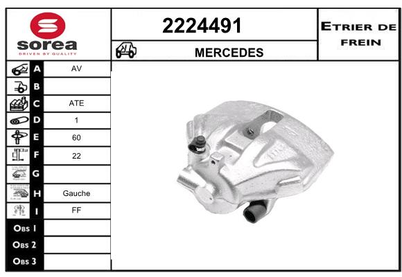 Estribo de freno SEEAC 4224491