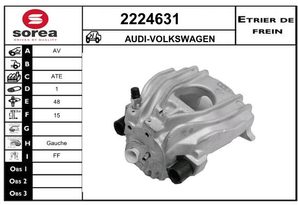 Estribo de freno SEEAC 4224631