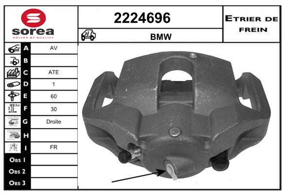 Estribo de freno SEEAC 4224696