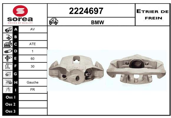 Estribo de freno SEEAC 4224697