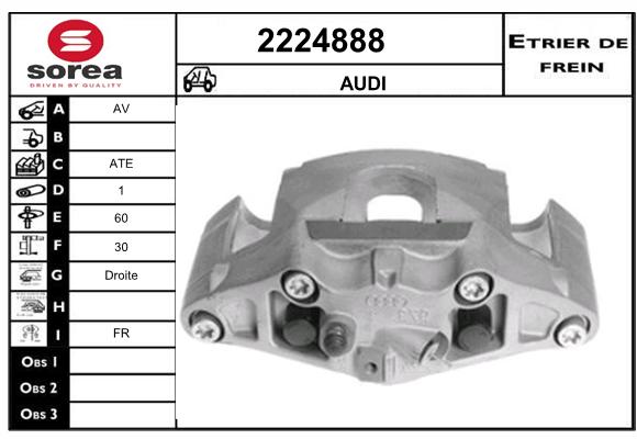 Estribo de freno SEEAC 4224888