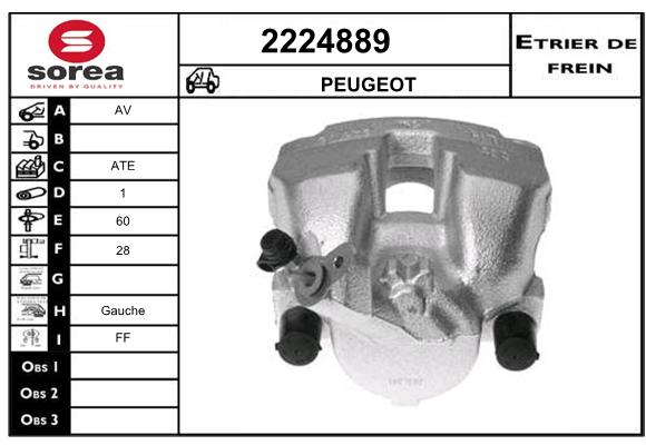 Estribo de freno SEEAC 4224889