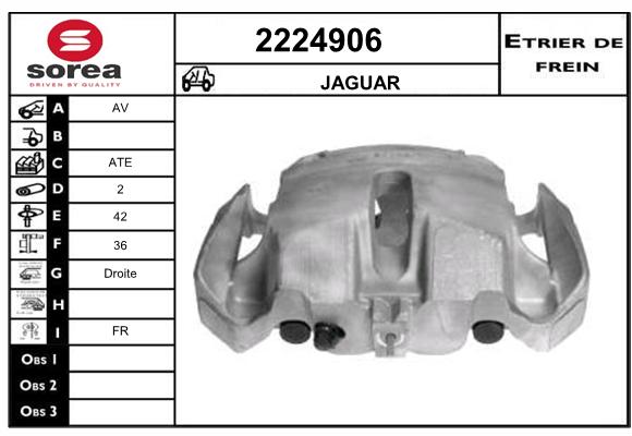 Estribo de freno SEEAC 4224906