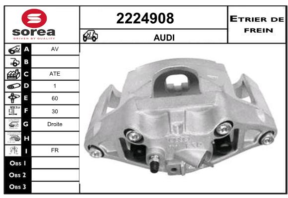 Estribo de freno SEEAC 4224908