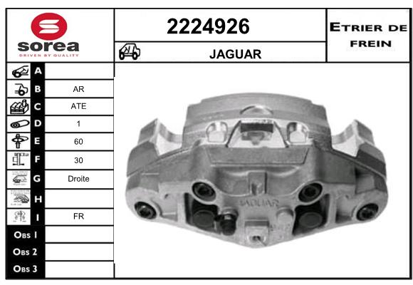 Estribo de freno SEEAC 4224926