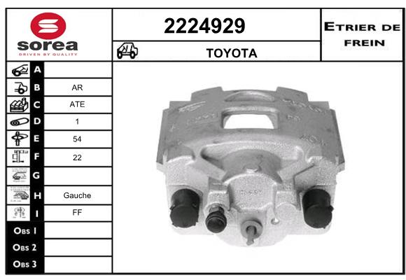 Estribo de freno SEEAC 4224929