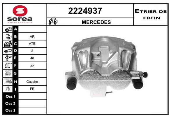 Estribo de freno SEEAC 4224937