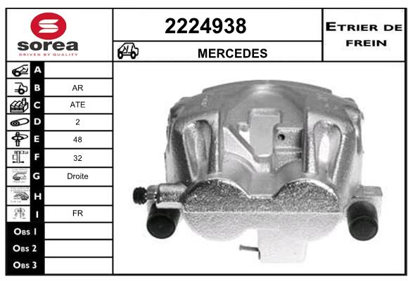 Estribo de freno SEEAC 4224938