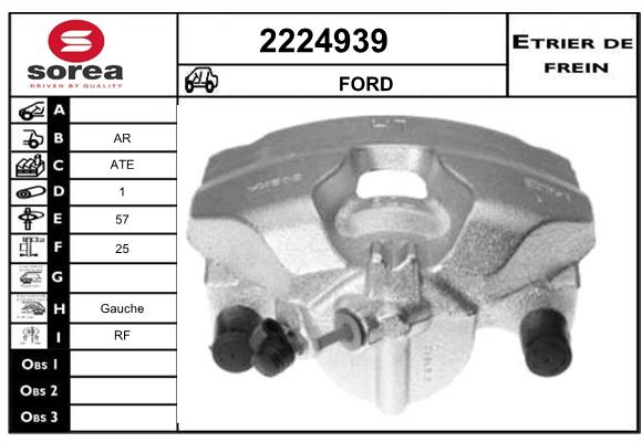 Estribo de freno SEEAC 4224939