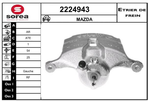 Estribo de freno SEEAC 4224943