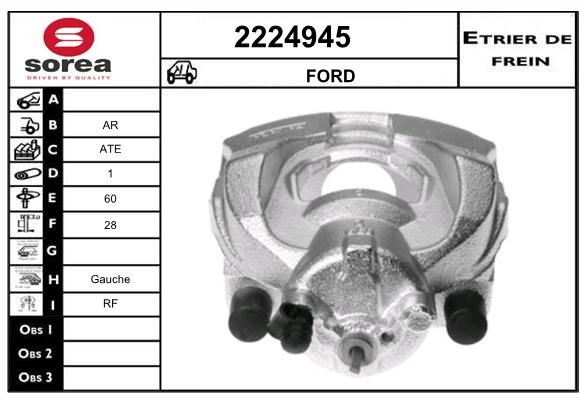 Estribo de freno SEEAC 4224945