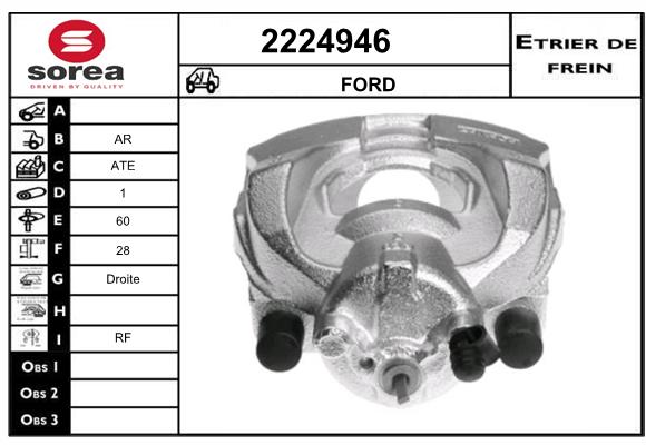 Estribo de freno SEEAC 4224946