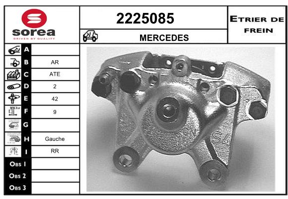 Estribo de freno SEEAC 4225085