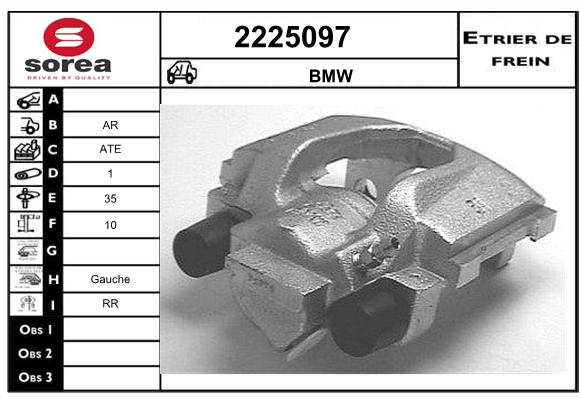 Estribo de freno SEEAC 4225097