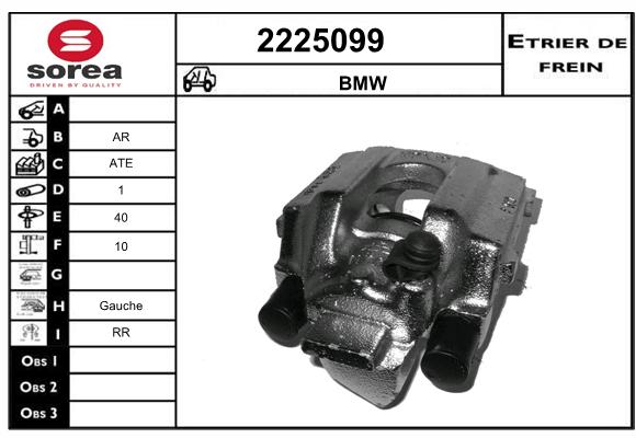 Estribo de freno SEEAC 4225099