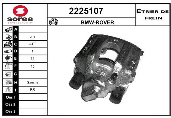 Estribo de freno SEEAC 4225107