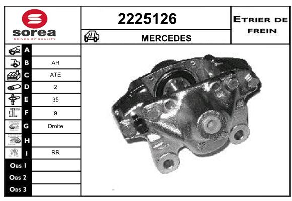 Estribo de freno SEEAC 4225126