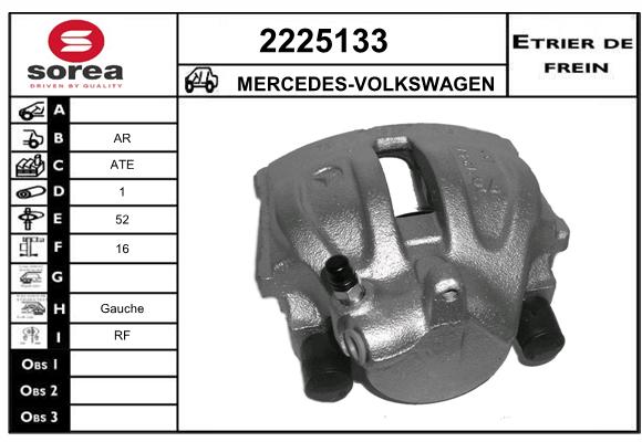 Estribo de freno SEEAC 4225133