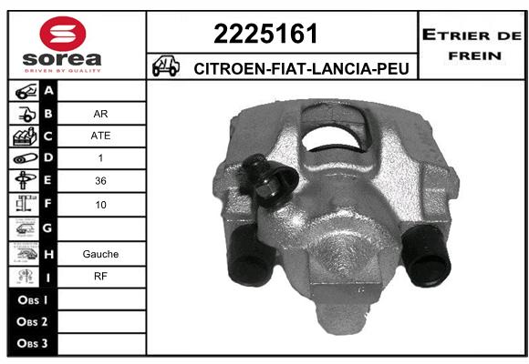 Estribo de freno SEEAC 4225161