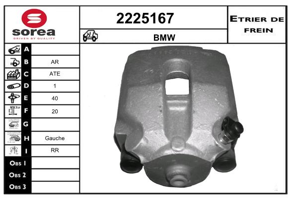 Estribo de freno SEEAC 4225167