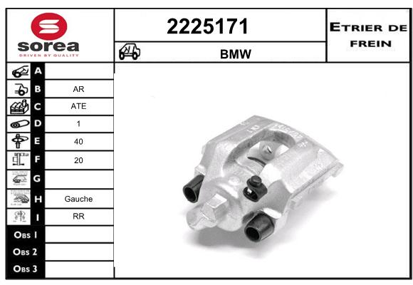 Estribo de freno SEEAC 4225171