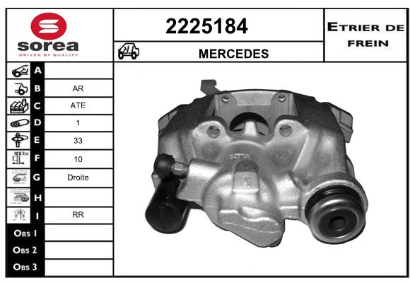 Estribo de freno SEEAC 4225184