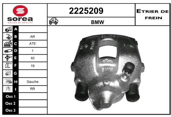 Estribo de freno SEEAC 4225209