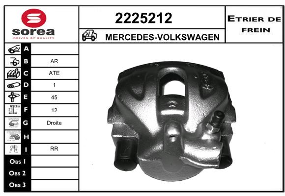 Estribo de freno SEEAC 4225212