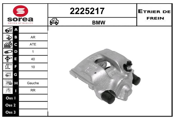 Estribo de freno SEEAC 4225217