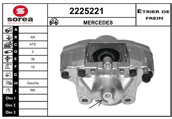 Estribo de freno SEEAC 4225221