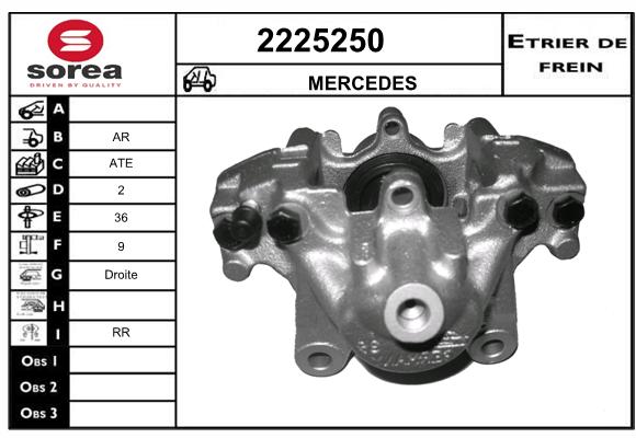 Estribo de freno SEEAC 4225250