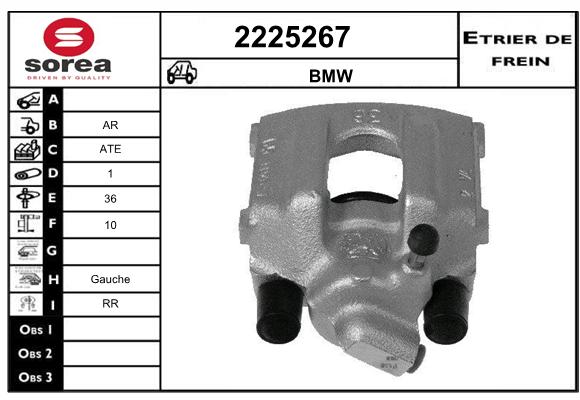 Estribo de freno SEEAC 4225267