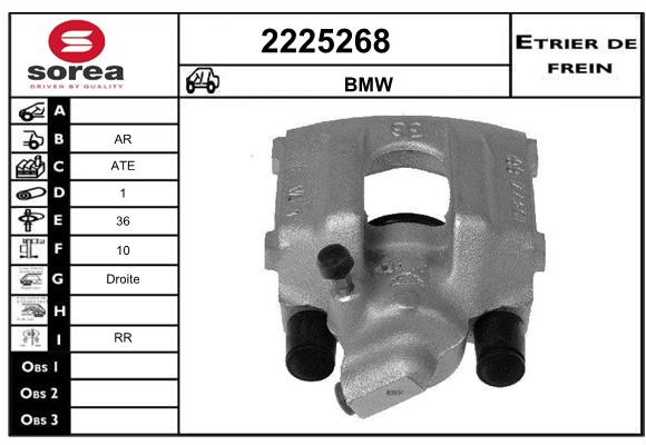 Estribo de freno SEEAC 4225268