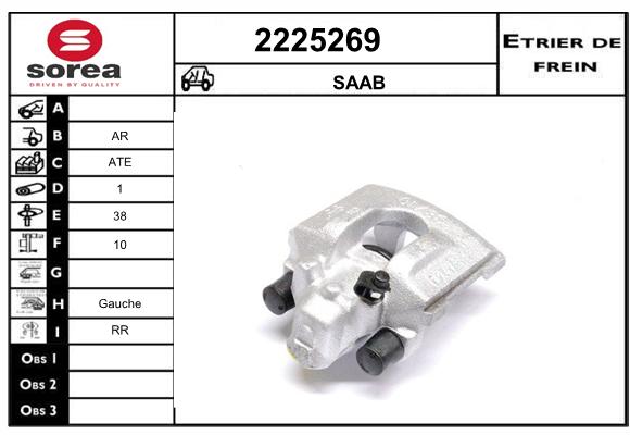 Estribo de freno SEEAC 4225269