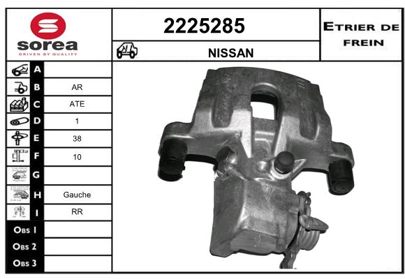 Estribo de freno SEEAC 4225285