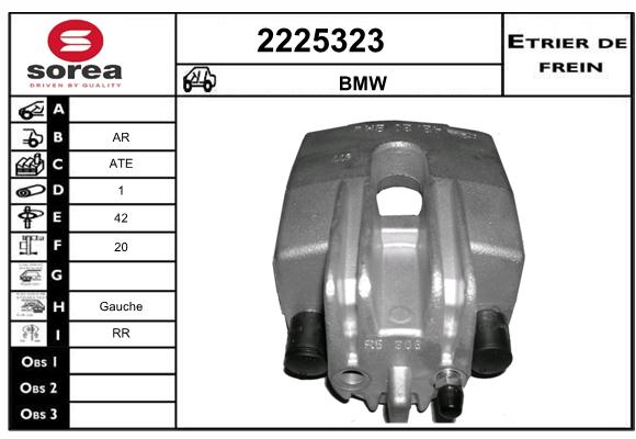 Estribo de freno SEEAC 4225323