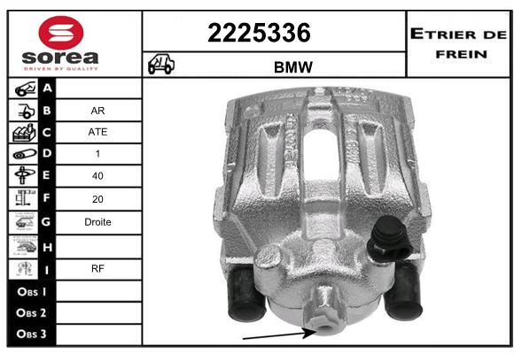 Estribo de freno SEEAC 4225336