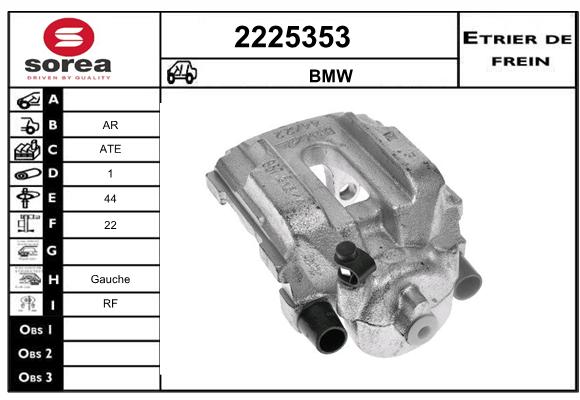 Estribo de freno SEEAC 4225353