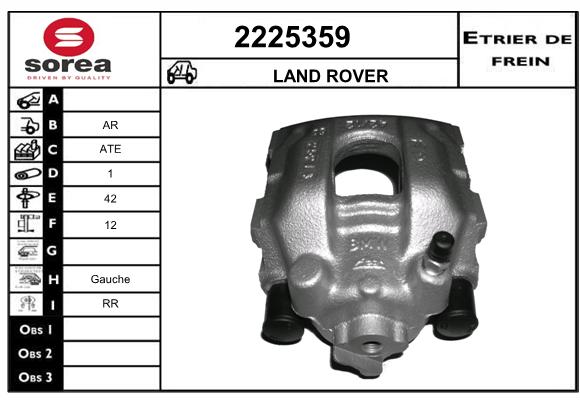 Estribo de freno SEEAC 4225359