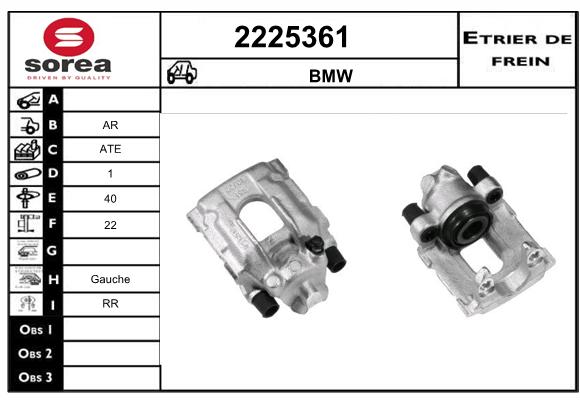 Estribo de freno SEEAC 4225361